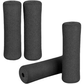 Foam Foot Pads Rollers Set of a Pair for Home Gym Exercise Machines Equipments Replacements with 1 Inch(2.5cm) Rod