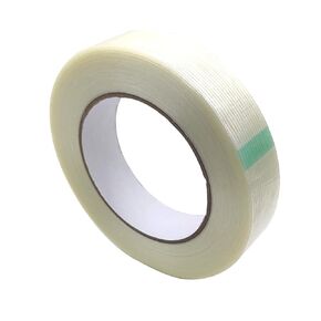 شريط ربط أحادي الفتيل، شريط تعبئة عالي التحمل مقاس 1 بوصة × 55 ياردة، شريط من الألياف الزجاجية المقوى الشفاف in Kuwait