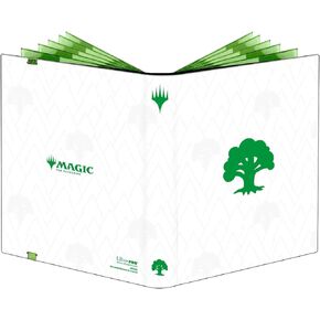 Ultra PRO - Mana 8 9-Pocket PRO-Binder - Forest for Magic: The Gathering, Holds & Protects 360 Standard Sized Cards, Collector's Edition Durable Trading Premium Leatherette Secure Pocket Binder