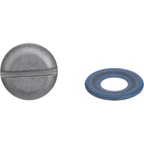 Quicksilver 8M0083059 Lower Unit Gear Lube Drain and Fill Hole Screw and Seal, Non-Magnetic