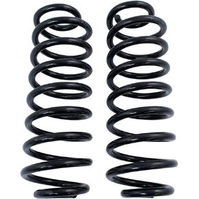 TRQ Rear Suspension Coil Spring Pair Set for 1999-2005 VW Golf / 1999-2006 VW Jetta