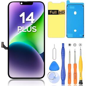 for iPhone 14 Plus Screen Replacement, 6.7-inch, Models (A2886, A2632, A2885)