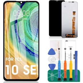 لاستبدال شاشة TCL 10 SE لشاشة TCL 10 SE LCD لـ TCL T766U T766H T766A T766J قطع غيار محول الأرقام لشاشة تعمل باللمس