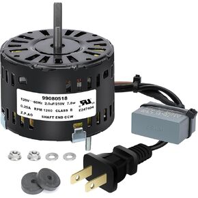 محرك مروحة الحمام 99080518 S99080518 - بديل متوافق لنماذج مروحة التهوية HD80، HD80L،684-A،684-B،684-C،684F-A،684F-B،684F-C،708-B in Kuwait