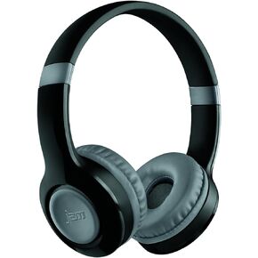 JAM Transit Lite Wireless Bluetooth Heaphones, 11 Hour Playtime, Lightweight Design, Connect Wirelessly to any Bluetooth Device, 30ft Range, Adjust Volume on Ear Cup, Aux-In Port, HX-HP400GY Grey
