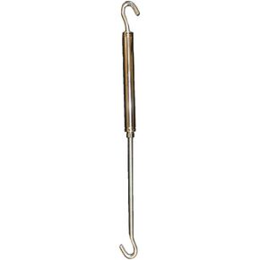 HappiJac Lippert Replacement Standard Threaded Turnbuckle with 11" Hook for Truck Camper Tie-Down, Fully Adjustable Tension 15" to 22" Reach for Maximum Stability - FM-TBS
