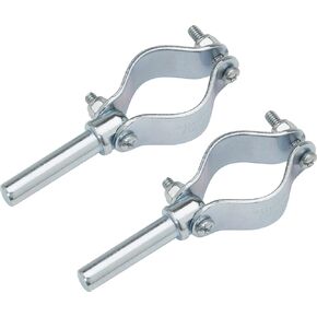 Attwood 9146-3 Zinc-Plated Steel Row Boat 1-7/8-Inch Clamp-On Oar Lock Shank, Set of 2