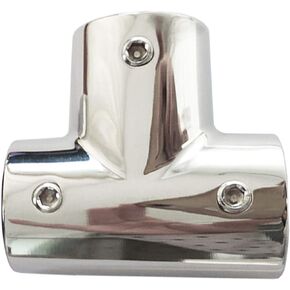 NRC&XRC Marine Grade 316 Stainless Steel Polished Boat Yacht Deck Hand Tee for 7/8",1INCH,1-1/5INCH,1-1/4INPipe
