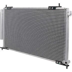 SCITOO 3148 Condenser Air Conditioning AC Condenser Compatible for 2002-2006 for Honda for CR-V 2.4L 2003-2011 for Honda for Element 2.4L