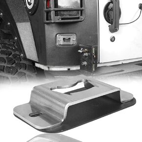 Wrangler Tailgate Accessory, Rear License Plate Delete Bottle Opener Compatible with Jeep JK Wrangler 2007-2018