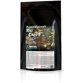 Brightwell Aquatics FlorinVolcanit Rio Cafe-F - Fine Brown Volcanic Ash Substrate for Freshwater Shrimp, 15-lbs