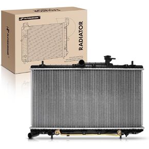A-Premium Engine Coolant Radiator with Transmission Oil Cooler Compatible with Hyundai Accent 2000-2005 1.5L 1.6L, Automatic Transmission, Replace# 2531025100