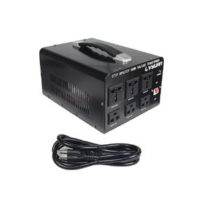 RATTMMOTOR Voltage Transformer Converter Step Up/Down AC 230V/100V/110V to 100V/110V/230V, Power Converter with US Power Cord, Circuit Breaker (3000WV)