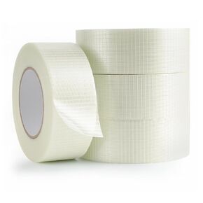 Lichamp Strapping Tape 2 inches, 4 Pack 60 Yards (240 Total Yards) Reinforced Packing Tape Wide Fiberglass Tape Filament Nylon Tape