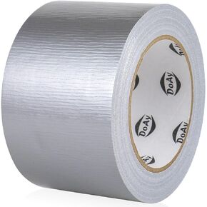 Brown Duct Tape 3 Inches x 30 Yards - Heavy Duty, Upgraded to 9-Mil Thickness, Bright Color, Waterproof, Easy to Tear - Great for DIY, Repairs, Industrial, Professional Use, Indoor & Outdoor Use