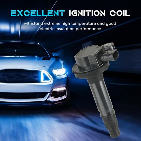 Set of 6 Ignition Coil Pack 3.5L 3.7L Compatible with Ford Edge Explorer F-150 Flex Fusion Mustang Taurus Transit-150 250 350, Lincoln MKS MKT MKX MKZ, Mazda 6 CX-9, Mercury Sable Replace DG520 UF553 in Saudi Arabia