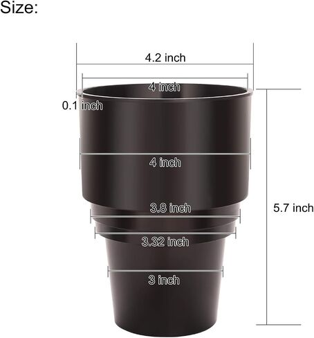 10L0L Universal Golf Cart Heater Cup Propane Cup Holder for Yamaha EZGO Club Car, for 16.4 oz Portable Propane Heater Cup Holder Adapter (2 Pack) in Saudi Arabia