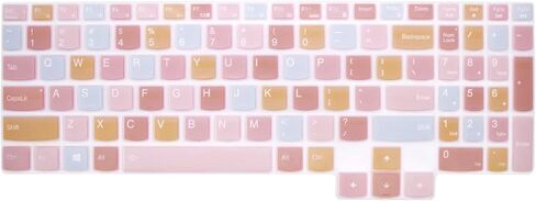 Silicone Keyboard Cover for Lenovo Legion 5 Keyboard Cover/for Lenovo Legion 5 Series Legion 5 5i 5p 5pi 15.6" and 17.3 Inch Gaming Laptop/for Legion Keyboard Skin Protector-Rainbow in Saudi Arabia