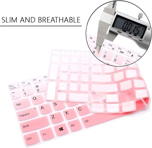 Silicone Keyboard Cover for Lenovo Legion 5 Keyboard Cover/for Lenovo Legion 5 Series Legion 5 5i 5p 5pi 15.6" and 17.3 Inch Gaming Laptop/for Legion Keyboard Skin Protector-Rainbow in Saudi Arabia