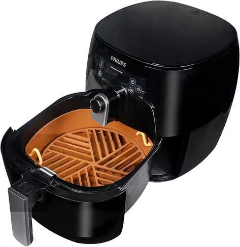 Air Fryer Silicone Pot - Food Safe Air Fryer Accessories, Silicone Air Fryer Liners Replacement For Paper Liners, Removable Silicone Pot For Air Fryer, Easy To Clean - 8.5inch in Saudi Arabia