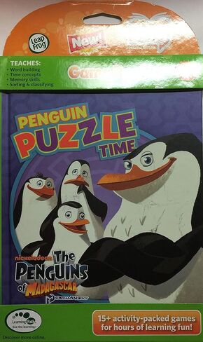 LeapFrog Tag Game Book: Penguins of Madagascar Puzzle Time in Saudi Arabia