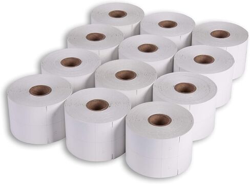 Direct Thermal White Consignment Tags by Kenco, Compatible with Dymo - Made in USA (1 Pack) in Saudi Arabia