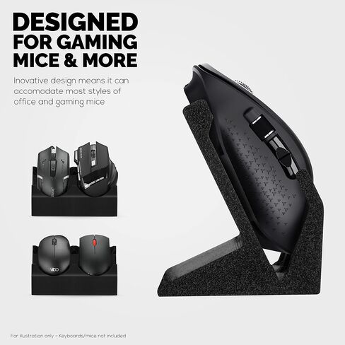 Desktop Keyboard, Mouse & Stationery Organizer w/ Phone Stand Holder, Suitable for Small Or Large Keyboards, Phones, Gaming & Office Mice - Organize Your Work Or Game Space and Keep it Clutter-Free in Saudi Arabia