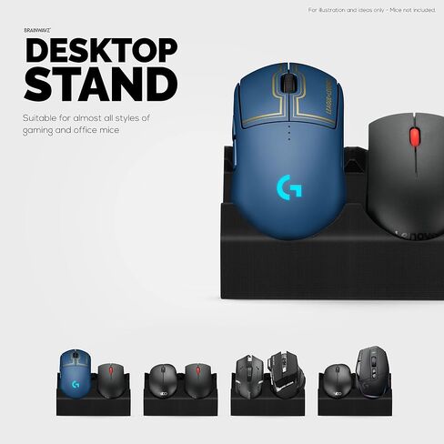 Desktop Keyboard, Mouse & Stationery Organizer w/ Phone Stand Holder, Suitable for Small Or Large Keyboards, Phones, Gaming & Office Mice - Organize Your Work Or Game Space and Keep it Clutter-Free in Saudi Arabia