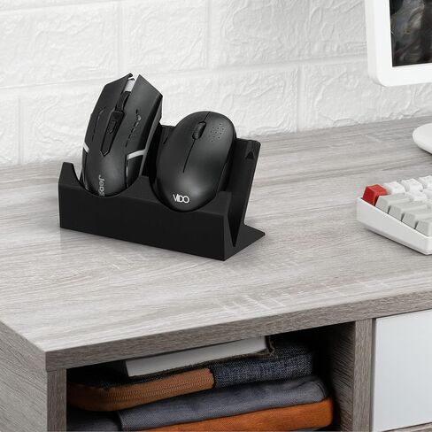Desktop Keyboard, Mouse & Stationery Organizer w/ Phone Stand Holder, Suitable for Small Or Large Keyboards, Phones, Gaming & Office Mice - Organize Your Work Or Game Space and Keep it Clutter-Free in Saudi Arabia