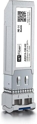 وحدة SFP+ LC أحادية الوضع 10G، جهاز إرسال واستقبال 10GBase-LR Lite SFP+ IR لـ Cisco SFP-10G-LRM2، Meraki، Ubiquiti، Mikrotik، Netgear AXM764، D-Link والمزيد (SMF، 1310 نانومتر، 1.4 كم، DDM) in Kuwait