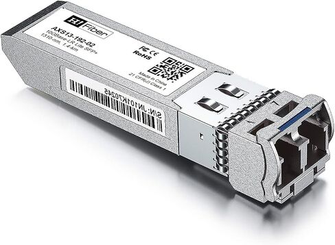 وحدة SFP+ LC أحادية الوضع 10G، جهاز إرسال واستقبال 10GBase-LR Lite SFP+ IR لـ Cisco SFP-10G-LRM2، Meraki، Ubiquiti، Mikrotik، Netgear AXM764، D-Link والمزيد (SMF، 1310 نانومتر، 1.4 كم، DDM) in Kuwait