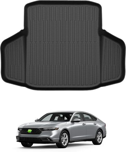 Mixsuper Custom Cargo Liner for 2023-2024 Honda Accord (Include Hybrid), Trunk Mat for Accord Accessories Rear Cargo Mat Trunk Liner Black in Saudi Arabia