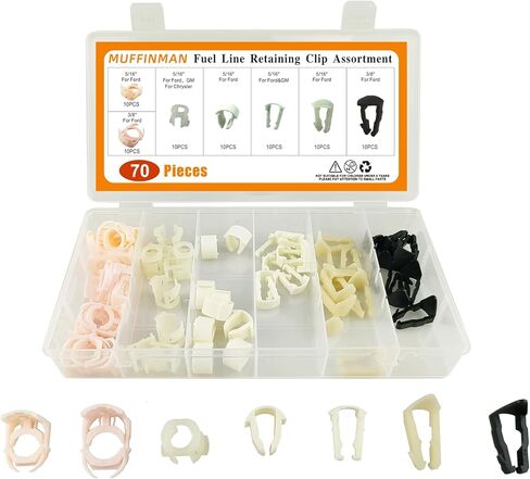 70 قطعة مجموعة متنوعة من مشبك تثبيت خط الوقود مجموعة متنوعة من مشبك تثبيت خط الوقود (70 قطعة) in Kuwait