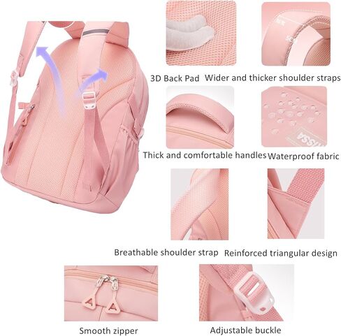 Girls Backpacks,Kawaii Backpack,Bookbag for kids,Elementary School Bags for Teens in Saudi Arabia