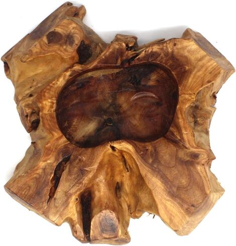 Unique Handmade Wooden Cigar Ashtray - Irregular Wooden Decorative Tobacco Ashtrays For Home and Office, Randam Delivery in Saudi Arabia