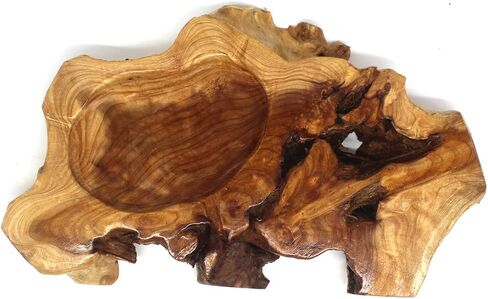 Unique Handmade Wooden Cigar Ashtray - Irregular Wooden Decorative Tobacco Ashtrays For Home and Office, Randam Delivery in Saudi Arabia