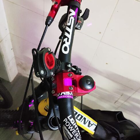 YAPJEB 31.8 جذع 45 مم جذع مقود الدراجة قصير مناسب لمعظم الدراجات، MTB، BMX، Fixie Gear، دراجة الطريق، ركوب الدراجات in Kuwait