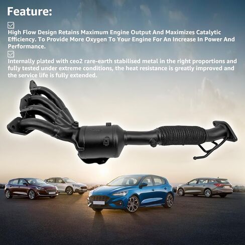 674-137 16647 محول حفاز متوافق مع Ford Focus 2.0L 2012-2018 in Kuwait