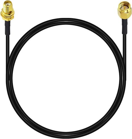 SMA Male to SMA Female Bulkhead Mount Cable RG174 6.5ft/2M SMA Extension Cable SMA Jumper RF Coaxial Cable for SDR Equipment Antenna Ham Radio 3G 4G LTE Antenna ADS-B Dongle Receiver in Saudi Arabia