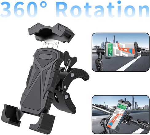 حامل هاتف الجولف، ملحقات حامل هاتف عربة الجولف المتوافقة مع iPhone/Galaxy/Google Pixel، حامل هاتف عربة الجولف قابل للتعديل بزاوية 360 درجة مناسب لسيارة Ezgo/Club Car/Yamaha in Kuwait