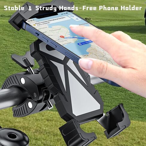 حامل هاتف الجولف، ملحقات حامل هاتف عربة الجولف المتوافقة مع iPhone/Galaxy/Google Pixel، حامل هاتف عربة الجولف قابل للتعديل بزاوية 360 درجة مناسب لسيارة Ezgo/Club Car/Yamaha in Kuwait