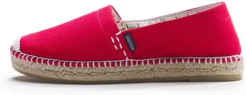 VISCATA Llafranc Canvas Espadrille Flats with Traditional White Stitching Soft Breathable Cotton Canvas and 100% Natural Jute Midsole for All Casual Occasions in Saudi Arabia