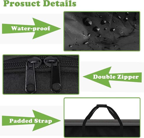 Cornhole Carrying Case, Tailgate or Regulation Size Cornhole Board Covers Carry Case for Cornhole Set Corn Hole Bean Bags in Saudi Arabia