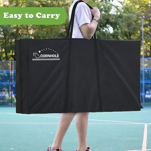 Cornhole Carrying Case, Tailgate or Regulation Size Cornhole Board Covers Carry Case for Cornhole Set Corn Hole Bean Bags in Saudi Arabia