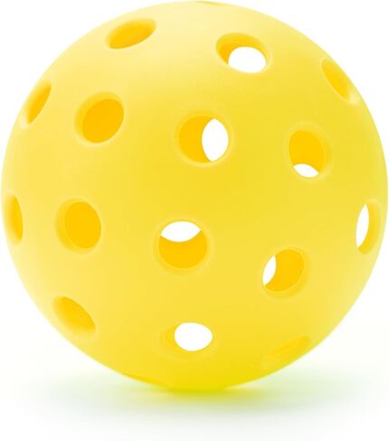 U-pick Pickleball Balls, Outdoor Pickleball Ball 4 Packs/12 Packs, Pickle Balls with Mesh Bag, High Elasticity Balanced Durable, 40 Holes Pickleballs for All Skill Levels, Yellow/Blue/Pink/Green in Kuwait