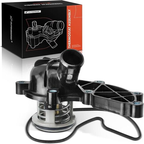A-Premium Engine Coolant Thermostat Housing Assembly with Gasket Compatible with Audi A4 2005-2008 A6 2006-2009 A4/A6 Quattro 2005-2009 3.2L in Saudi Arabia