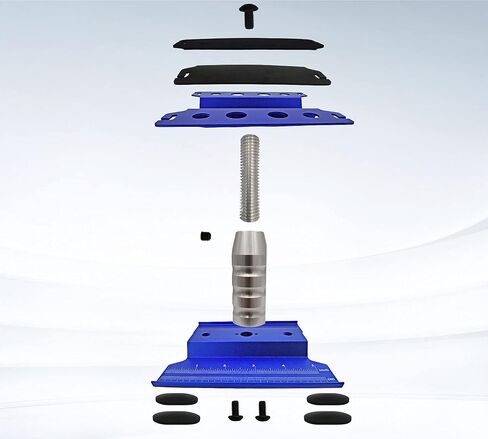 RC سيارة العمل موقف إصلاح محطة العمل الأزرق 360 درجة دوران رفع مع مسامير صينية الأزرق ل 1/8 1/10 1/12 مقياس سيارات شاحنات العربات in Kuwait
