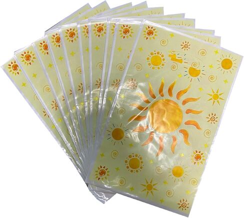 llk 30pcs عيد ميلاد سعيد يوم علاج أكياس البلاستيك بوهو الشمس 1st عيد ميلاد جودي الحلوى علاج أكياس أشعة الشمس حزب ديكور البلاستيك هدية حقيبة عيد ميلاد وجبة خفيفة أكياس الصيف حزب صالح للأطفال in Kuwait