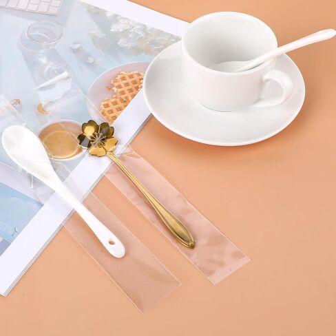 300 PCS Pretzel Rod Bags Iridescent Wrapping Paper Bags Self Sealing Cookies Bags Bulk Clear Resealable Plastic Bags 1.2x7.9 inch Clear Treat Individual Bags for Candy Gifts Cookies Bakery Treat in Saudi Arabia
