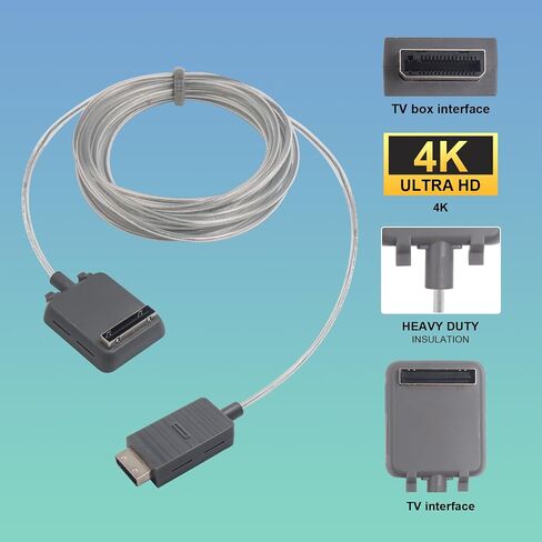 BN39-02395A One Connect Cable for Samsung TV, BN39-02395A LED TV One Connect Cable for Samsung TV QN55Q7CNAFXZA QN75Q7FNAFXZA QN65Q7FNAFXZA QN55Q75FNFXZA in Saudi Arabia